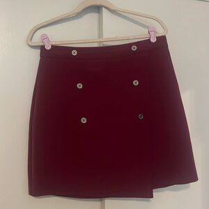 Banana republic maroon skirt